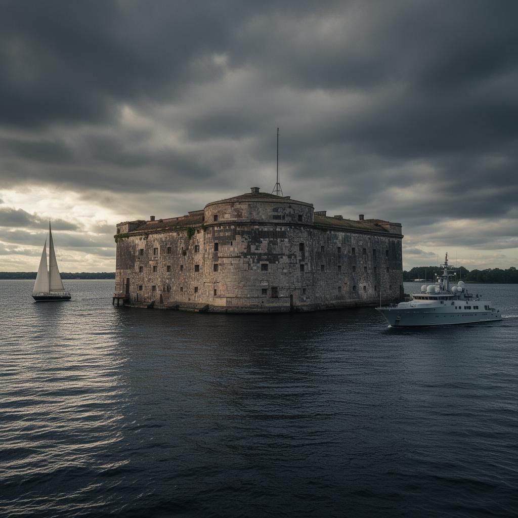 Форты Кронштадта: морская экспедиция